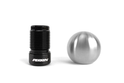 Perrin 15-22 Subaru WRX 2.0in. Botão de mudança de bola SS (com correção de chocalho) - escovado