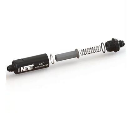 Nitrous Oxide System - NOS Hi-Flo In-Line Nitrous Filter -4 AN (15555NOS)