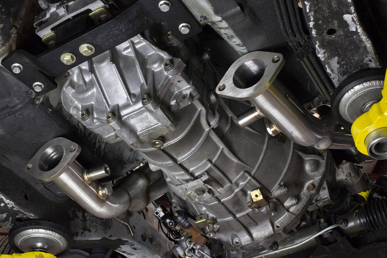Desempenho ISR - Cabeçalhos de troca HGC VQ35DE - Nissan 240sx 89-98 (IS-SSHD-240VQ)