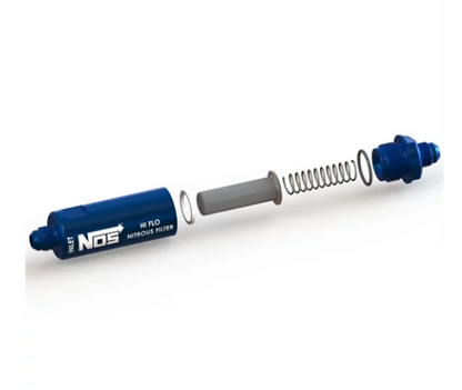 Sistema de óxido nitroso - Filtro nitroso en línea Hi-Flo NOS -6 AN (15557NOS)