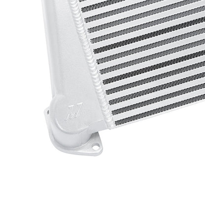 Mishimoto 08-14 Subaru WRX Kit de intercooler de montaje superior - Mangueras plateadas y azules con recubrimiento de polvo