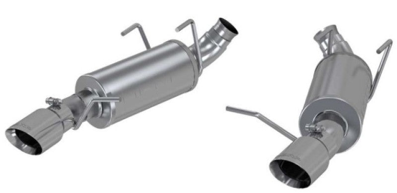 MBRP 11-14 Ford Mustang V6 3 pulgadas. Sistema de escape trasero dividido trasero con silenciador doble AL