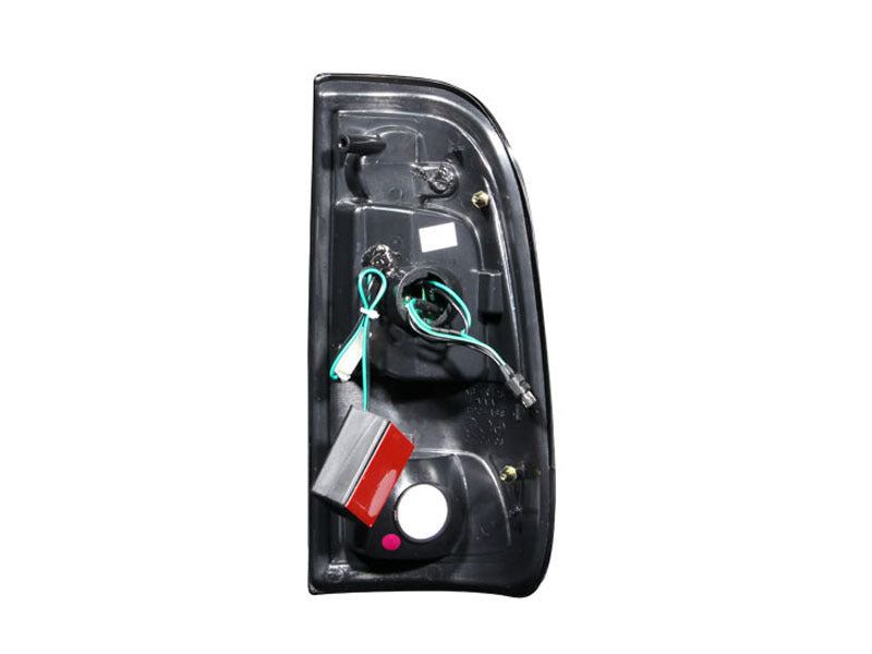 ANZO 1997-2003 Ford F-150 LED lanternas traseiras pretas