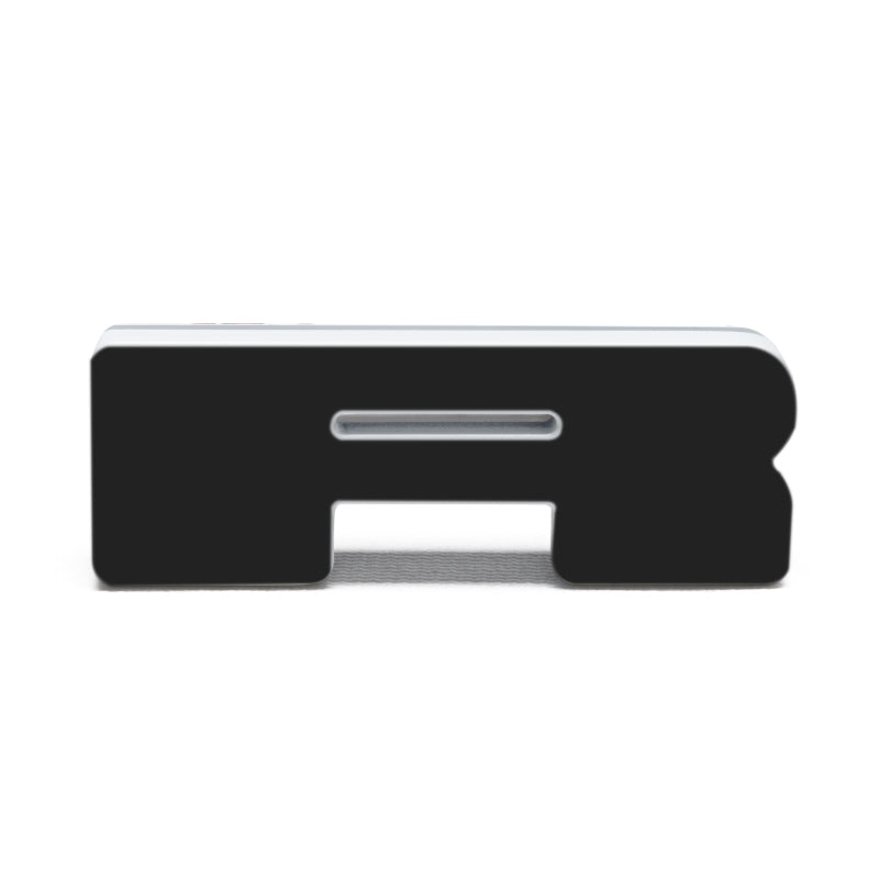 ORACLE Lighting Universal Illuminated LED Letter Badges - Matte Blk Surface Finish - R