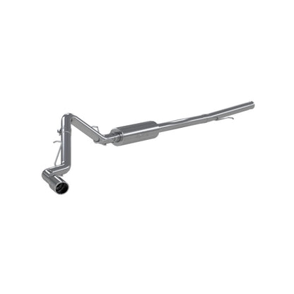MBRP 2019+ Chevrolet/GMC Silverado &amp; Sierra 1500 Escape aluminizado de salida de un solo lado trasero Cat de 3 pulgadas