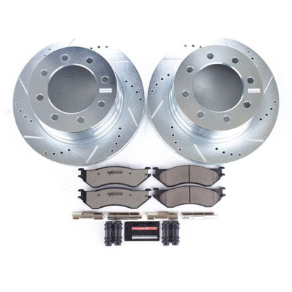 Power Stop 06-08 Dodge Ram 1500 Traseiro Z36 Kit de freio para caminhão e reboque