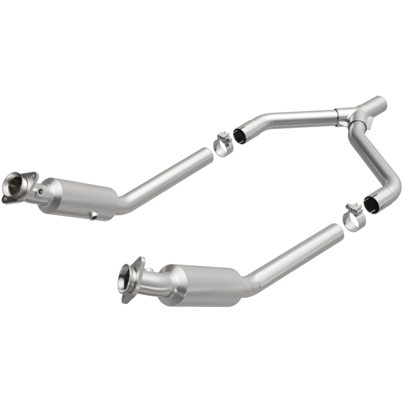 MagnaFlow Direct Fit Catalytic Converter 05-10 Ford Mustang 4.0L Y-Pipe Assembly