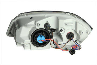 ANZO 2005-2010 Chevrolet Cobalt Crystal Faróis pretos