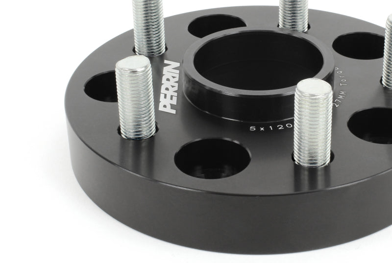 Perrin 17-18 Honda Civic Type R 64.1mm Hub 5x120 27mm Espaciadores de rueda (un par)