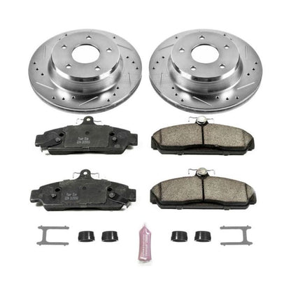 Power Stop 84-87 Chevrolet Corvette Delantero Z23 Evolution Sport Juego de frenos