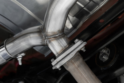 MBRP 2022 Subaru BRZ 2.4L/Toyota GR86 2.4L 2.5in Salida trasera doble dividida con extremos quemados de 5in OD - T304