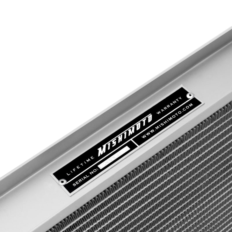Mishimoto Universal Dual Pass Race Radiador 27x19x3 polegadas Radiador de alumínio