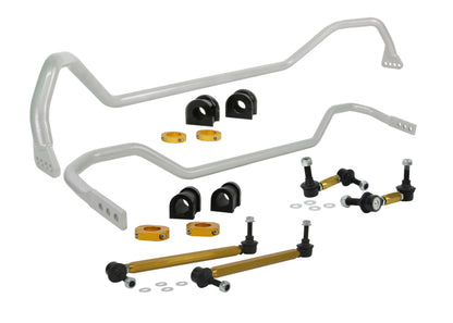 Whiteline 08-09 Pontiac G8 / G8 GT (Incl. 2009 G8 GXP) Kit de barra estabilizadora delantera y trasera