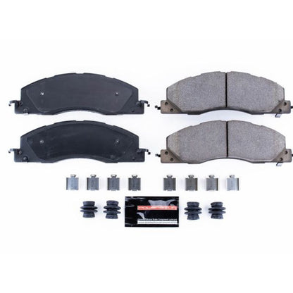 Power Stop 09-10 Dodge Ram 2500 Front Z23 Evolution Sport Pastillas de freno con hardware