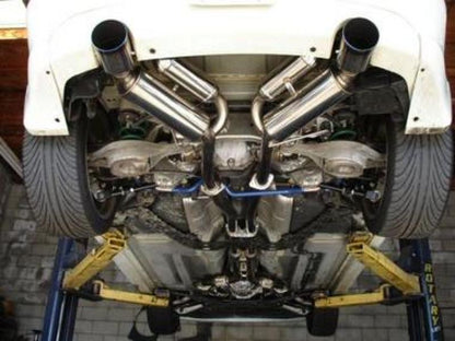 HKS 03-07 G35 Dual Hi-Power Titânio Catback Exaustor