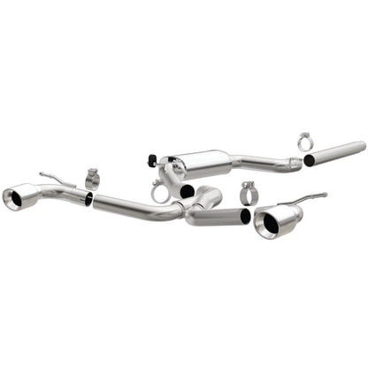 MagnaFlow SYS C/B Salida trasera doble dividida 4 pulgadas Puntas pulidas 2015 VW GTI 2.0L Turbo
