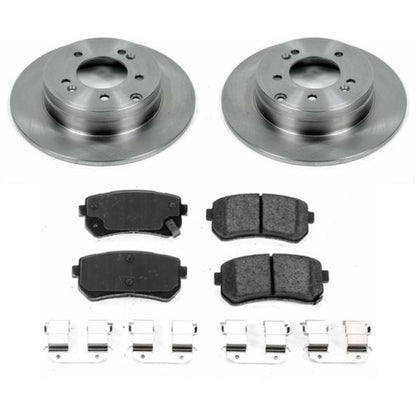 Power Stop 16-19 Hyundai Sonata Trasero Autospecialty Juego de Frenos