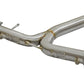 aFe POWER Takeda 16-17 Honda Civic I4-1.5L (t) 2.5-2.25in 304 SS CB Dual-Exit Exhaust Blue Tips