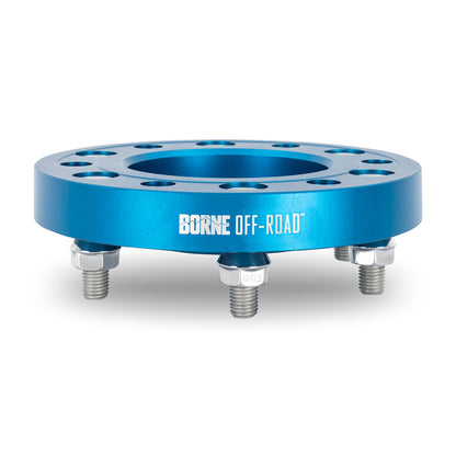 Mishimoto Wheel Spacers - 6x139.7 - 78.1 - 50mm - M14x1.5 - Blue