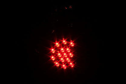 ANZO 2005-2015 Toyota Tacoma Lanternas traseiras LED pretas