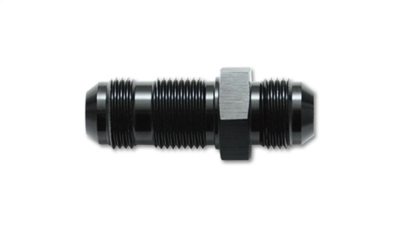 Adaptador de mamparo recto Vibrant -4AN Flare - Aluminio
