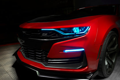 Oracle 19-21 Chevy Camaro SS/RS RGBW+A Headlight DRL Kit - w/ Simple Controller