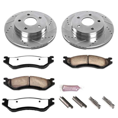 Power Stop 03-05 Dodge Ram 1500 Kit de freno de remolque y camión delantero Z36