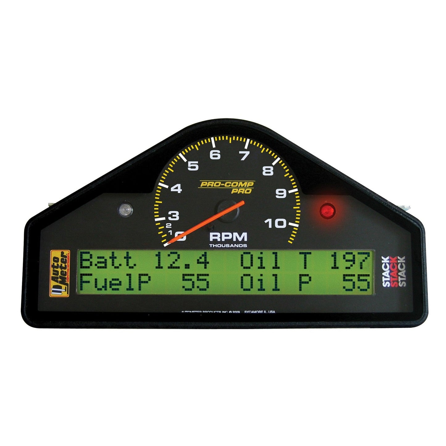 AutoMeter - RACE DASH, 0-3-10,5K RPM, PRO-COMP PRO (6013)