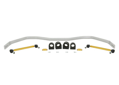 Whiteline 05+ Ford Mustang Coupe (Inc GT/Shelby GT500) Barra estabilizadora delantera ajustable de 33 mm para servicio pesado