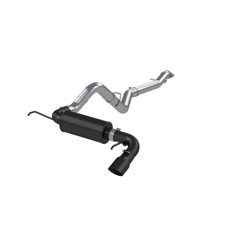 MBRP 2021+ Ford Bronco 2.3L/2.7L EcoBoost Escape Catback aluminizado negro de 3 pulgadas