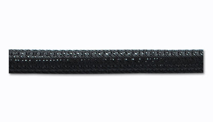 Vibrante manga dividida flexible de 1/2 pulg. de diámetro externo (10 pies de largo) Negro