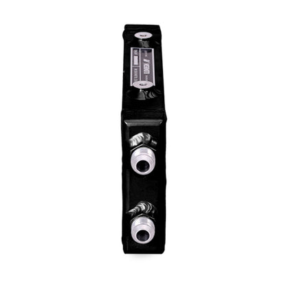 [GARAGE SALE] - Mishimoto Universal Small Bar and Plate Dual Pass Black Oil Cooler