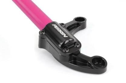 Perrin 2008+ WRX/STI Soporte de puntal delantero - Hyper Pink