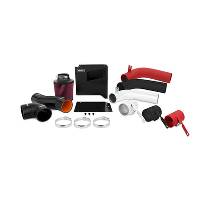 Mishimoto 15 Subaru WRX Performance Kit de admissão de ar com caixa - vermelho enrugado
