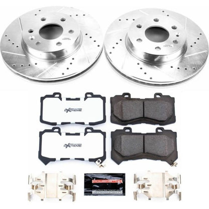 Kit de freio para caminhão e reboque dianteiro Chevrolet Colorado Z36 Power Stop 15-18
