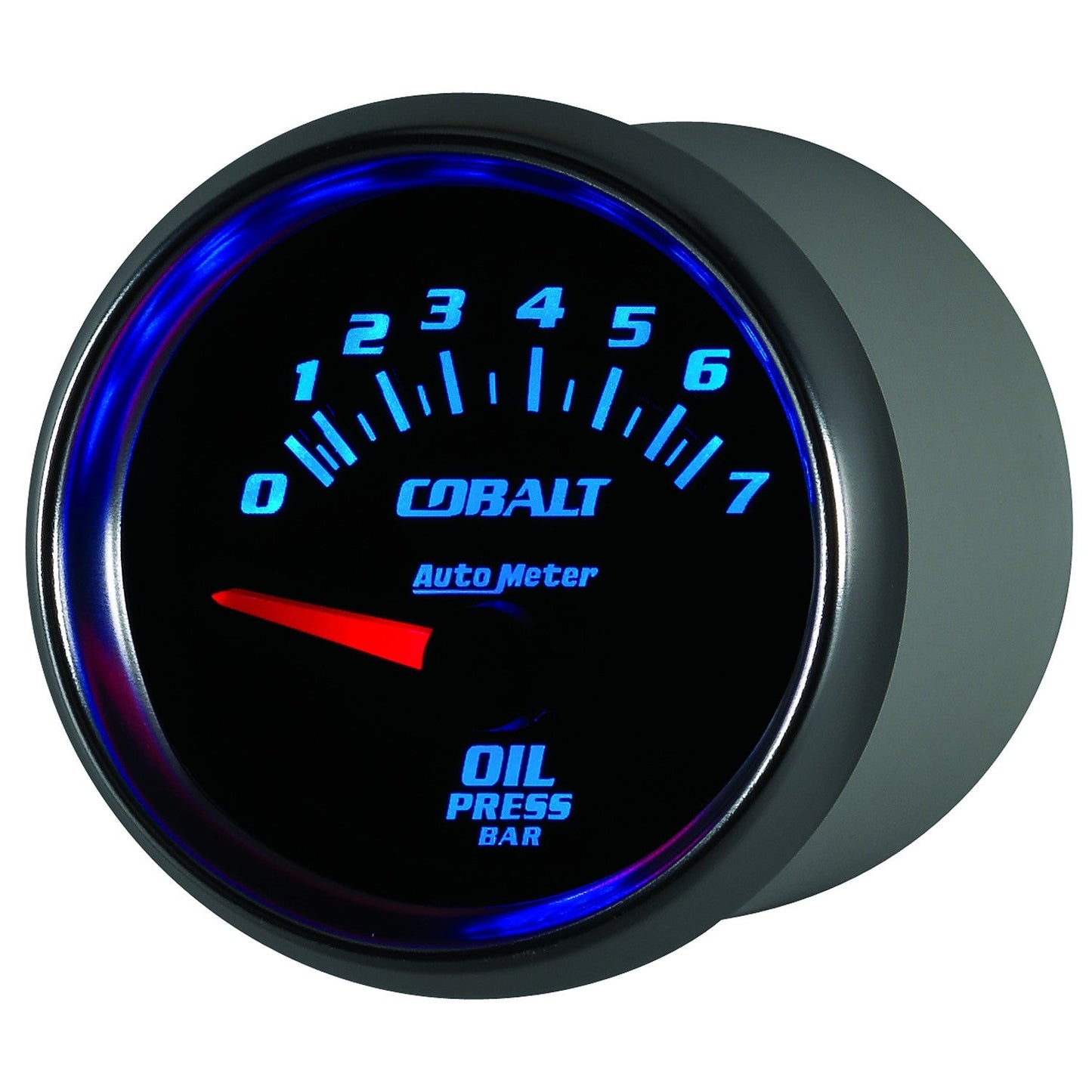 AutoMeter - 2-1/16" OIL PRESSURE, 0-7 BAR, AIR-CORE, COBALT (6127-M)