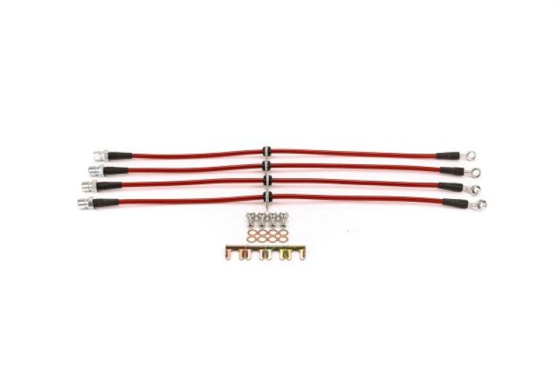 Power Stop 12-15 Chevrolet Camaro Kit de manguera de freno trenzada delantera y trasera SS