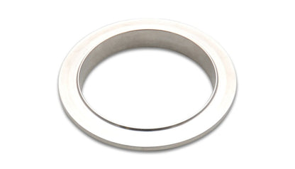 Flange de banda em V de aço inoxidável vibrante para tubulação OD de 2,25 pol. - Macho