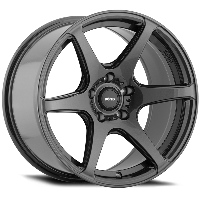 Konig Tandem 17x9.5 5x114.3 ET15 Grafito Brillo