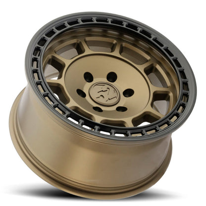 quinze52 Traverse HD 17x8,5 6x139,7 0mm ET 106,2mm Centro Furo Bloco Bronze Roda
