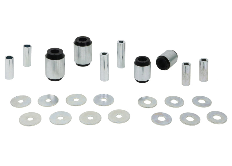 Whiteline Plus 02-09 Lexus GX470 / 06+ Toyota FJ Cruiser Fr C/A - Lwr Kit de bucha interna dianteira e traseira