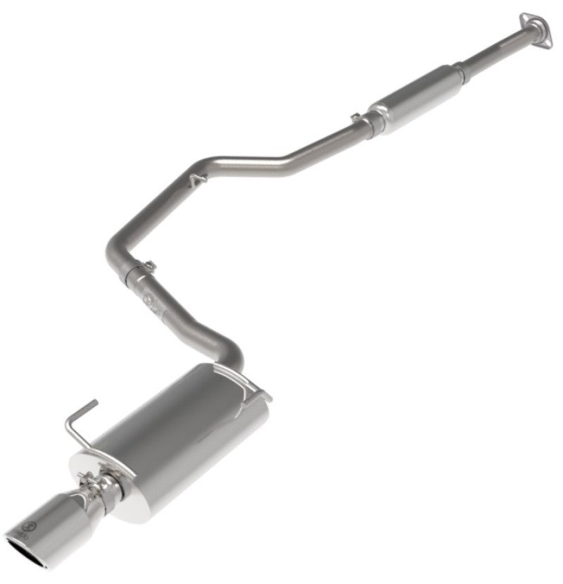 aFe POWER Takeda 12-16 Subaru Impreza 2.0L 2.5in 304SS CB Escape com pontas polidas