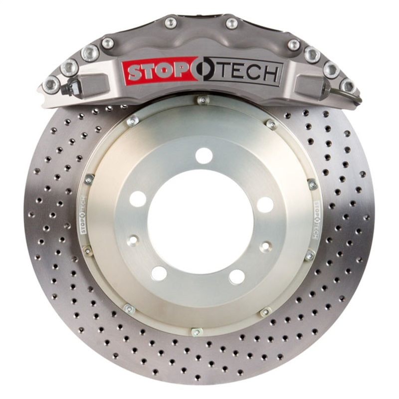 StopTech 08-11 BMW 335 Series BBK Front Trophy Anodized ST-60 Calipers 355x32 Drilled Rotors