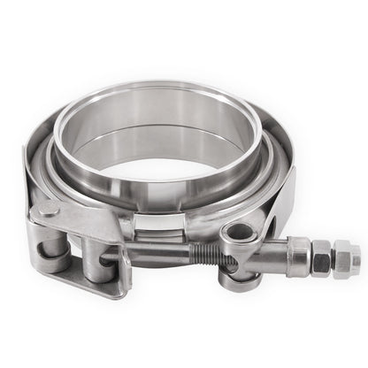 Braçadeira de banda em V de aço inoxidável Mishimoto 1,75 pol. (44,45 mm)