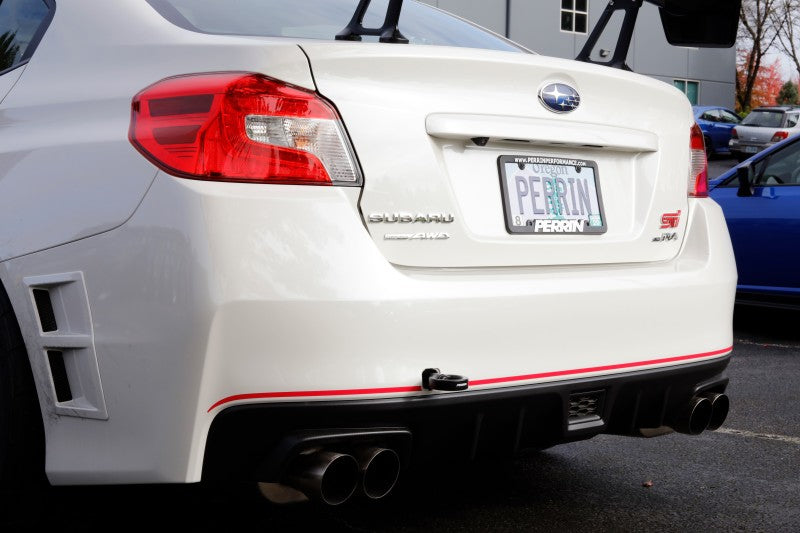 Perrin 15-19 Subaru WRX/STI Kit de Gancho de Remolque (Trasero) - Negro