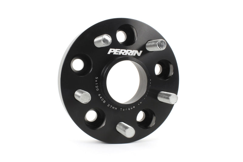 Perrin 17-18 Honda Civic Type R 64.1mm Hub 5x120 27mm Espaciadores de rueda (un par)