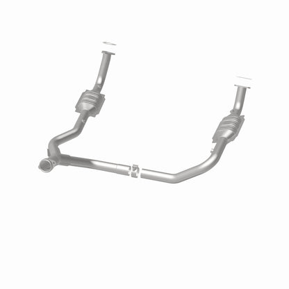 MagnaFlow DF Cat. Conv 95-99 Range Rover 4.0/4.6L GEMS Y-Pipe Assembly *NOT FOR SALE IN CALIFORNIA*