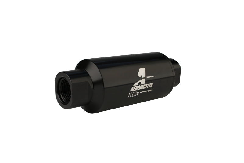 Filtro em linha aeromotivo - AN-10 - preto - 100 mícrons