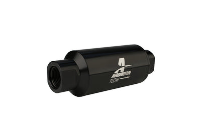 Filtro em linha aeromotivo - AN-10 - preto - 100 mícrons