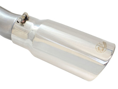 Escape MACHForce XP 3in-3.5in SS Single Side Ext CB w/ Polish Tip 99-04 Ford F-250 V8 5.4L/6.8L